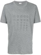 Saint Laurent Star Print Short-sleeve T-shirt - Grey