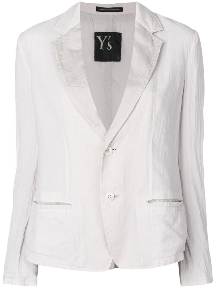 Y's Lightweight Blazer - Grey