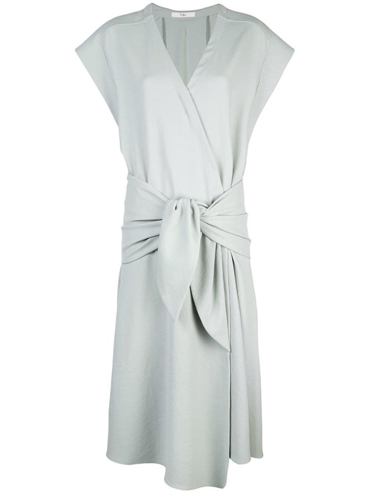 Tibi Loose-fit Wrap Dress - Green
