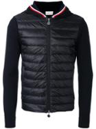 Moncler Padded Body Zipped Hoody, Men's, Size: Xl, Black, Polyamide/cotton/feather Down