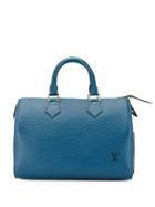 Louis Vuitton Vintage Speedy 25 Epi Bag - Blue