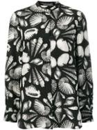 Alexander Mcqueen Seashell Print Shirt - Black
