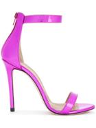 Marc Ellis Ankle-strap Stiletto Sandals - Pink & Purple