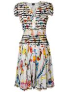 Giorgio Armani Nature Printed Style Dress - Multicolour
