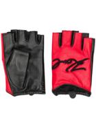 Karl Lagerfeld K/signature Gloves - Red