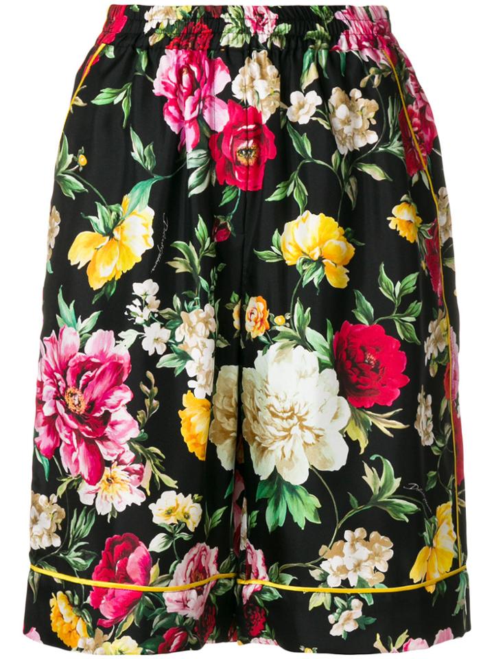 Dolce & Gabbana Floral Print Shorts - Multicolour