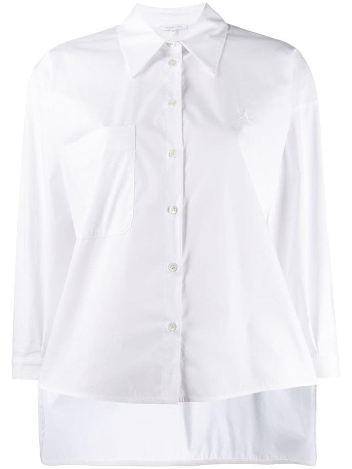 Patrizia Pepe Pointed Collar Shirt - White