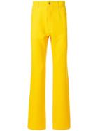 Maison Margiela Straight Cut Jeans - Yellow & Orange