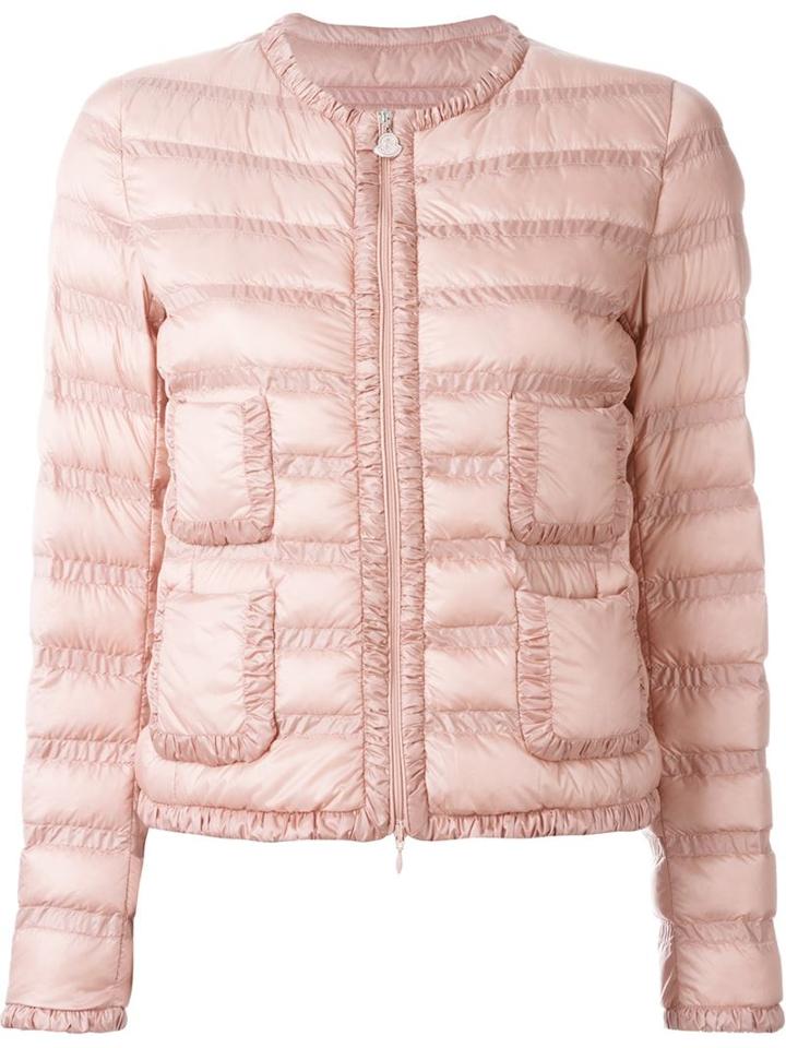 Moncler 'lissy' Padded Jacket, Women's, Size: 3, Pink/purple, Feather Down/polyamide