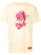 Heron Preston Dragon Print T-shirt - Yellow
