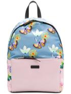 Furla Butterfly Print Backpack - Pink & Purple