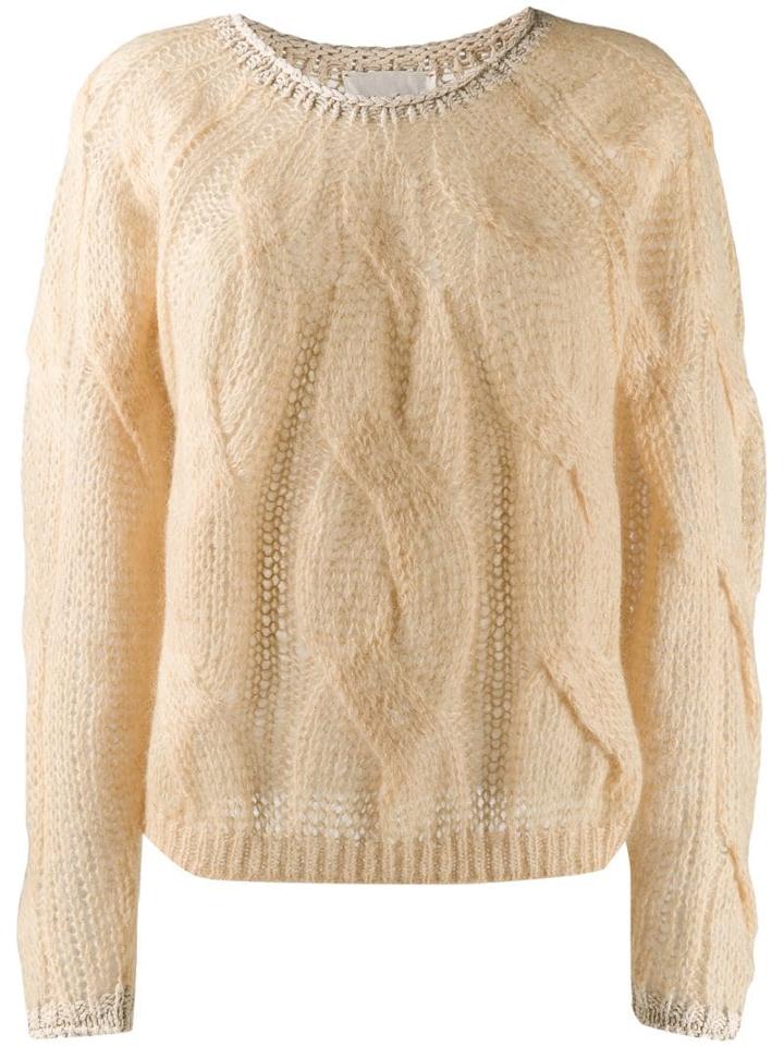Forte Forte Cable Knit Sweater - Neutrals