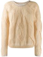 Forte Forte Cable Knit Sweater - Neutrals
