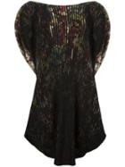 Issey Miyake Pleated Dress, Women's, Size: 2, Black, Polyester