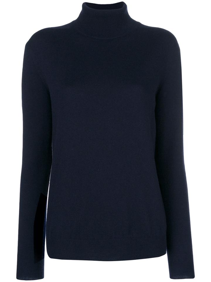 Jil Sander Turtle Neck Jumper - Blue