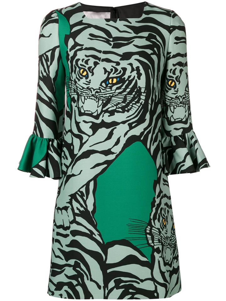 Valentino Tiger Re-edition Dress - Green