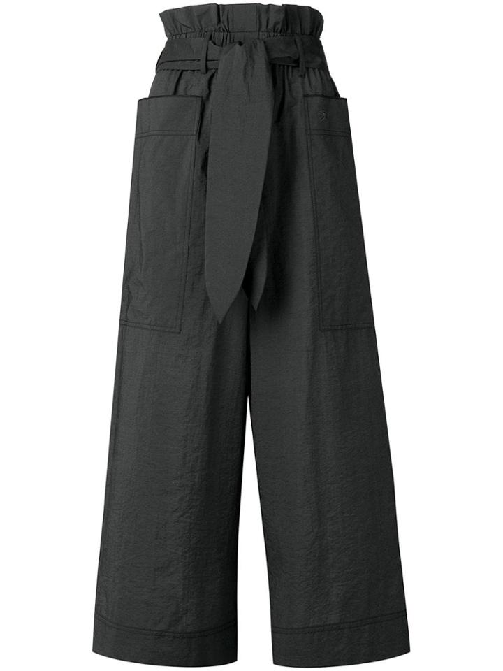 Nanushka Ines Poplin Trousers - Black