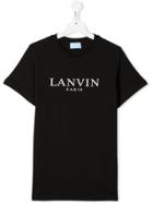 Lanvin Enfant Teen Lanvin Logo T-shirt - Black