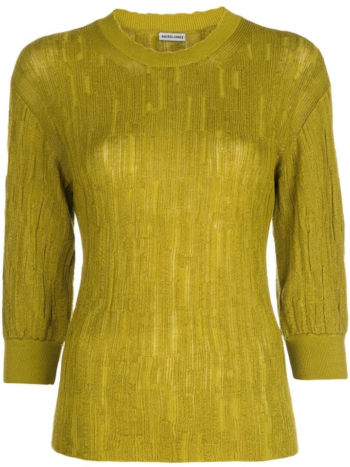 Rachel Comey Benson Knitted Top - Green