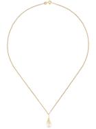 Wouters & Hendrix Gold 18kt Yellow Gold 'crow's Claw' Pearl Necklace -