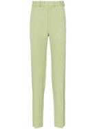Y/project Tailored Wool Trousers - Green
