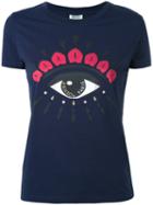 Kenzo - Eye T-shirt - Women - Cotton - M, Blue, Cotton