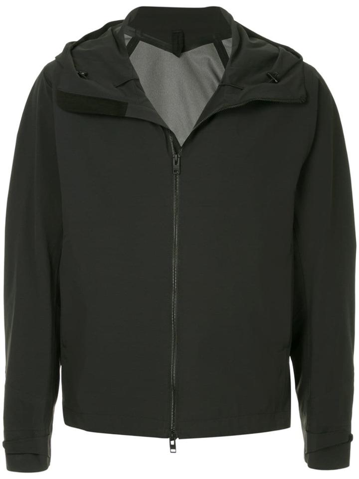 Attachment Zip-up Hooded Jacket - Black