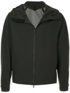 Attachment Zip-up Hooded Jacket - Black