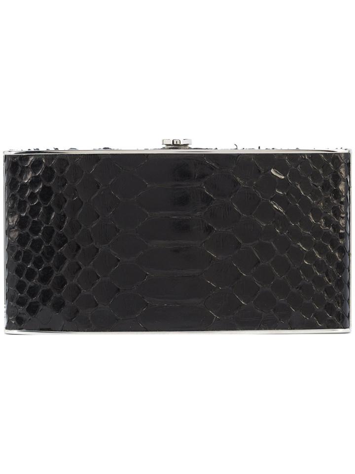 Elisabeth Weinstock Maldives Hard Clutch - Black