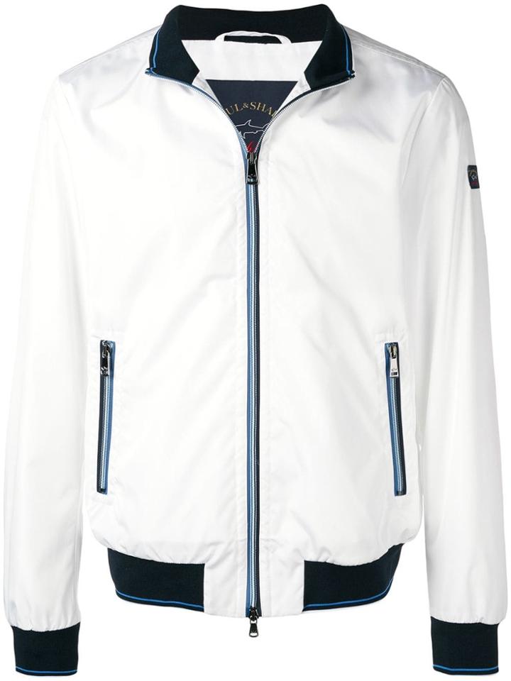 Paul & Shark Sports Windbreaker Jacket - White