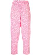 Marni Cropped Tapered Trousers - Pink