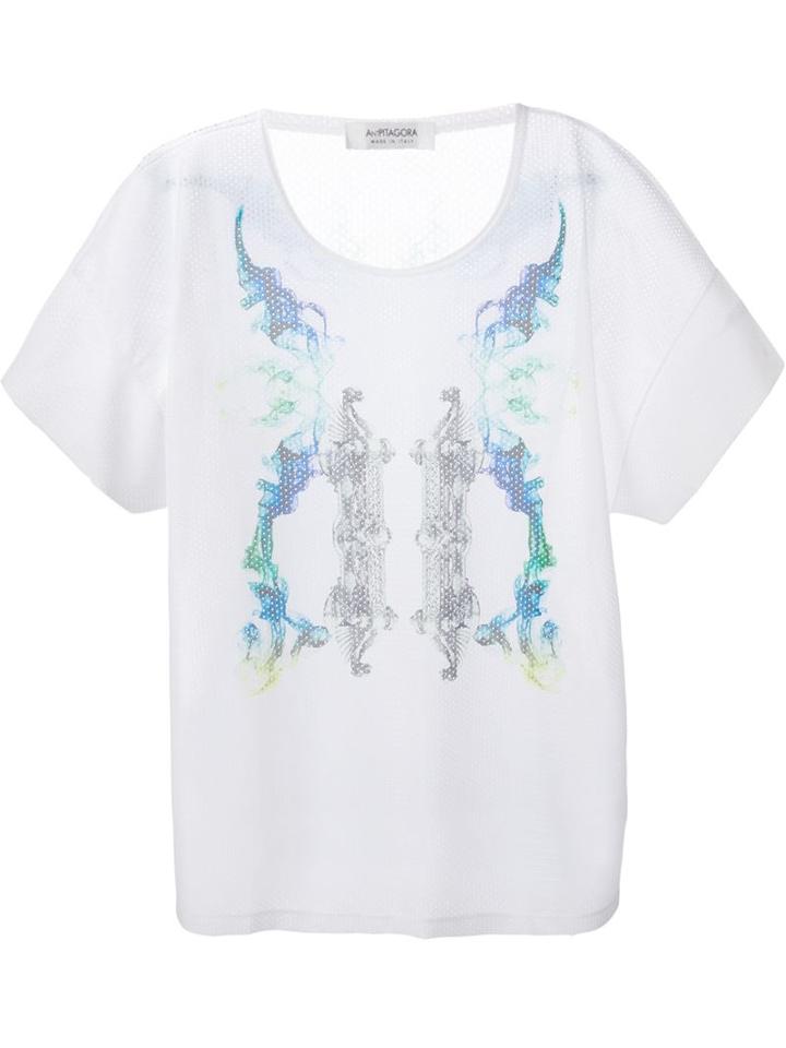 Antpitagora 'calada' Statement Of Barcelona Print T-shirt