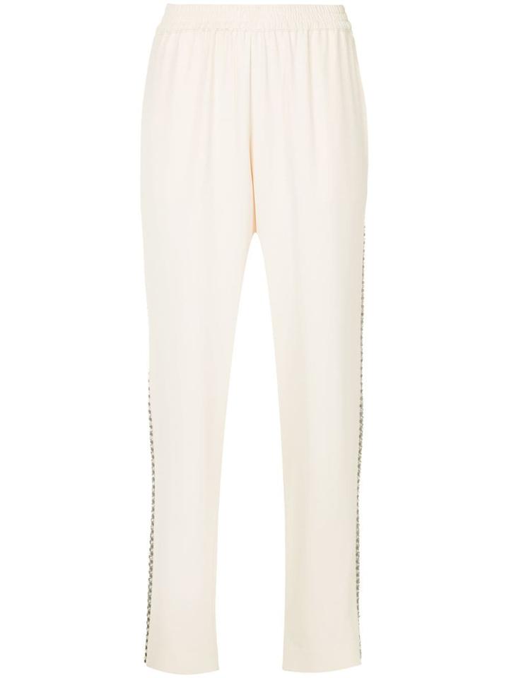 Layeur High Waist Tapered Trousers - Neutrals