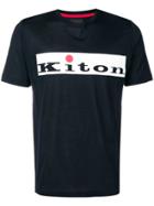 Kiton Logo T-shirt - Black