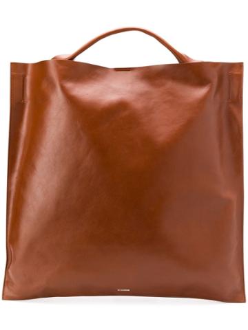 Jil Sander Xiao Tote - Brown