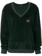 Yeezy Crest Velvet Sweater - Green