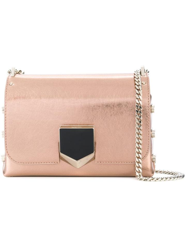 Jimmy Choo Lockett Petite Shoulder Bag - Pink