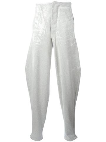 Onebyme Zoot Trousers, Men's, Size: 2, White, Organic Cotton/linen/flax