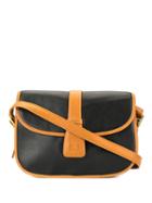 Céline Pre-owned Embossed Logo Shoulder Bag - Black