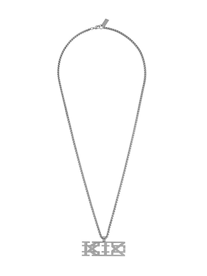 Ktz Logo Necklace, Adult Unisex, Black