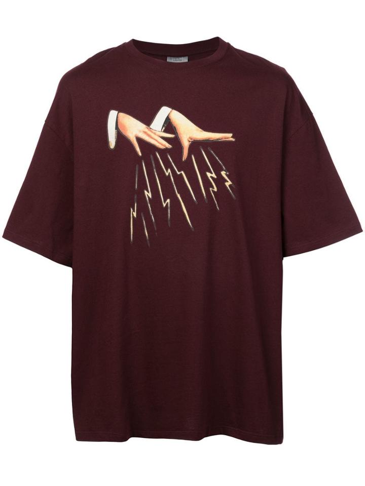 Lanvin Magic Hands T-shirt - Red