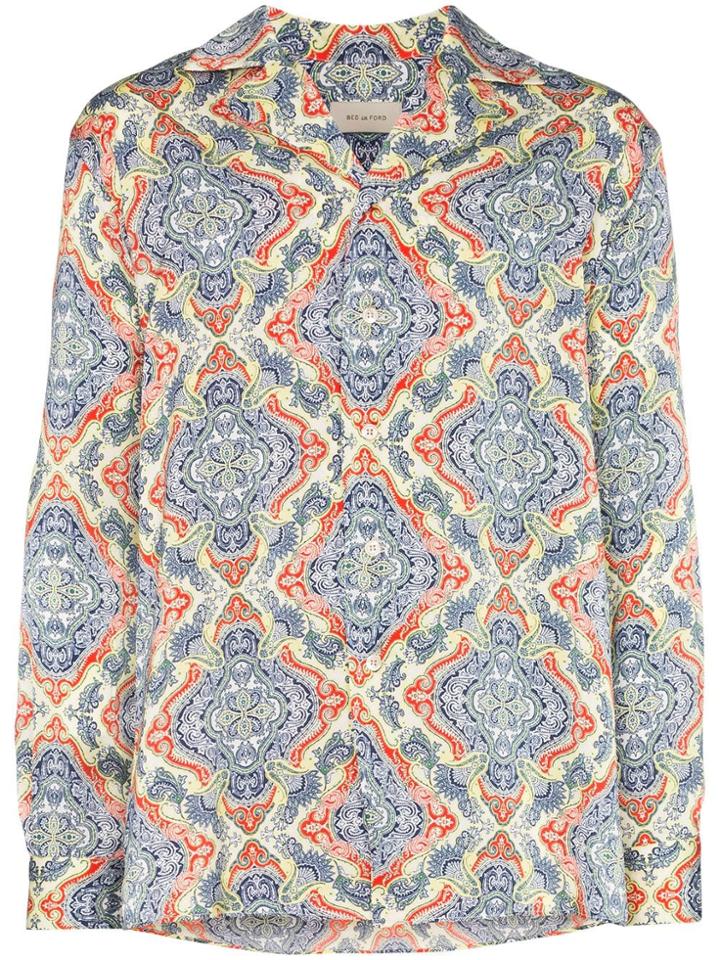 Bed J.w. Ford Paisley Print Long Sleeved Shirt - Multicolour