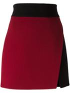 Fausto Puglisi A-line Short Skirt, Women's, Size: 42, Black, Acetate/wool/viscose