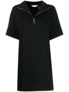 Dkny Half Zip Sneaker Dress - Black