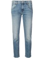 Mother The Ditcher Ankle Jeans - Blue