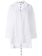 Valentino Layered Floral Embroidered Blouse - White