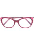 Emilio Pucci Butterfly Frame Glasses - Red