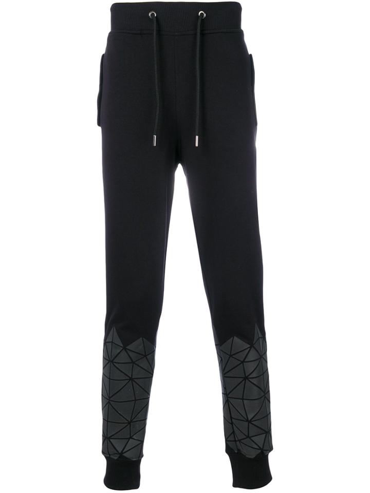 Frankie Morello Loose Track Trousers - Black