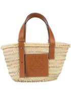 Loewe Mini Woven Bag - Brown