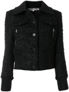 Mcq Alexander Mcqueen Casual Cropped Jacket - Black